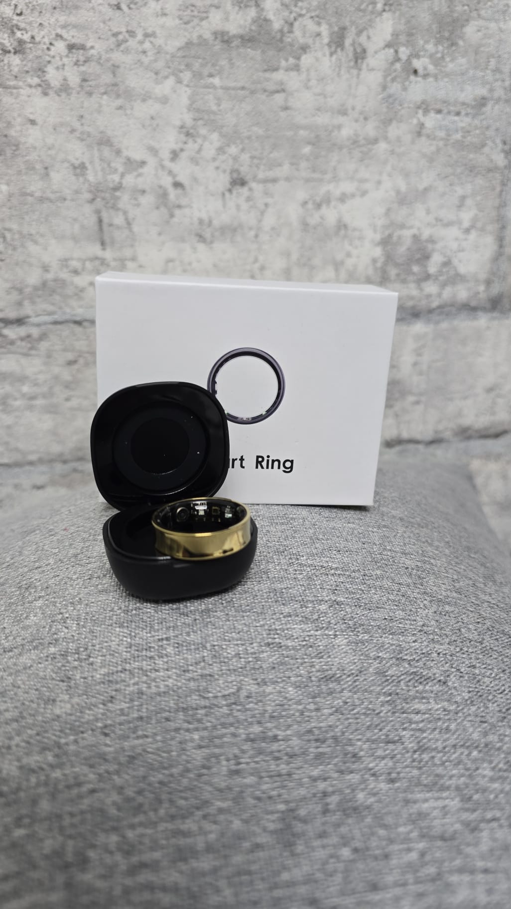Smart Ring Gr. 12 Gold Glanz