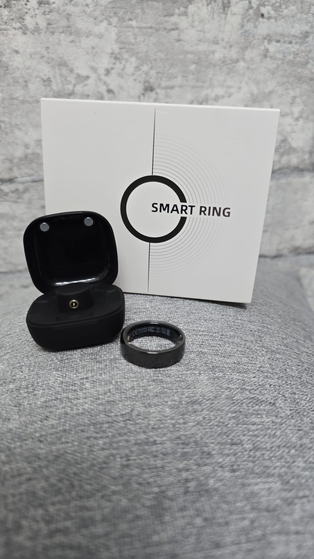 Smart Ring Gr. 12 schwarz