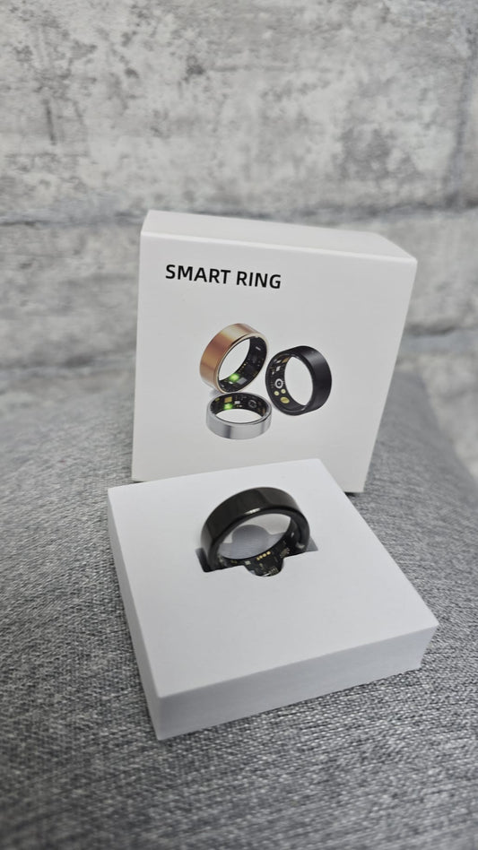 Smart Ring Gr. 11 schwarz Glanz