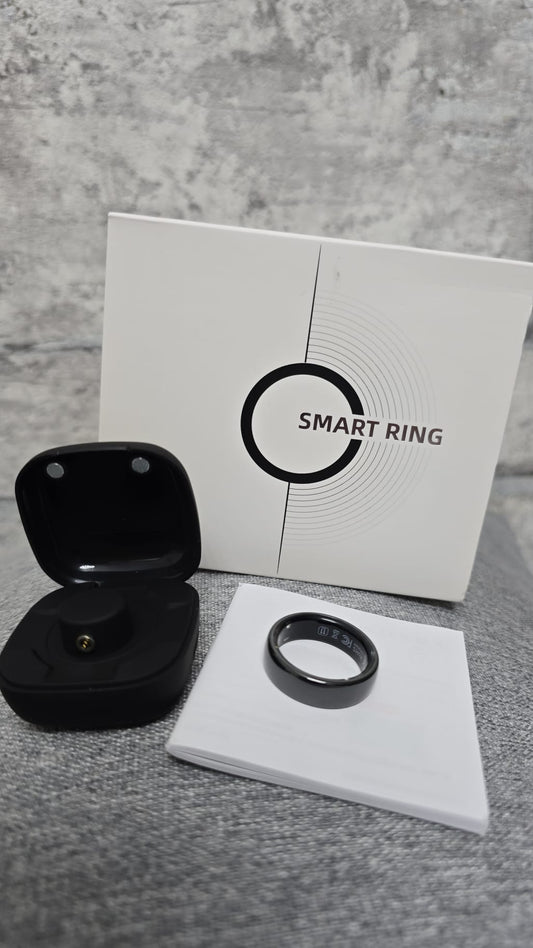 Smart Ring Gr. 11 schwarz Glanz