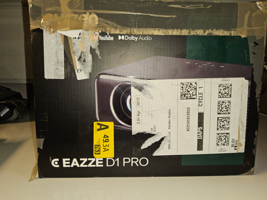 Aurzen Eazze D1 Smart Beamer Heimkino Projektor: Beamer 4K Unterstützt Full HD 1080P Beamer mit NetfIix